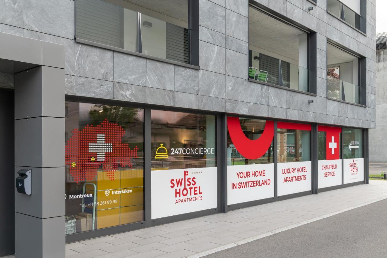 Swiss Hotel Apartments - Интерлакен Экстерьер фото